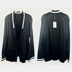 MOTHER Sporty Satin RARE Tie-Front Retro Jacket NWT